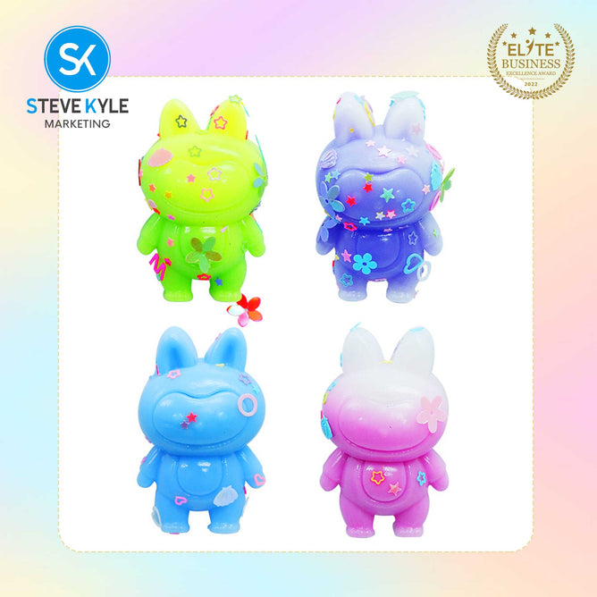 (1PC) Random Colorful Cartoon Character Squeeze Decompression Toy
