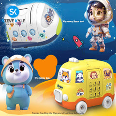 Coin Bank Money Savings Alkansya Machine Bank Gift Toy