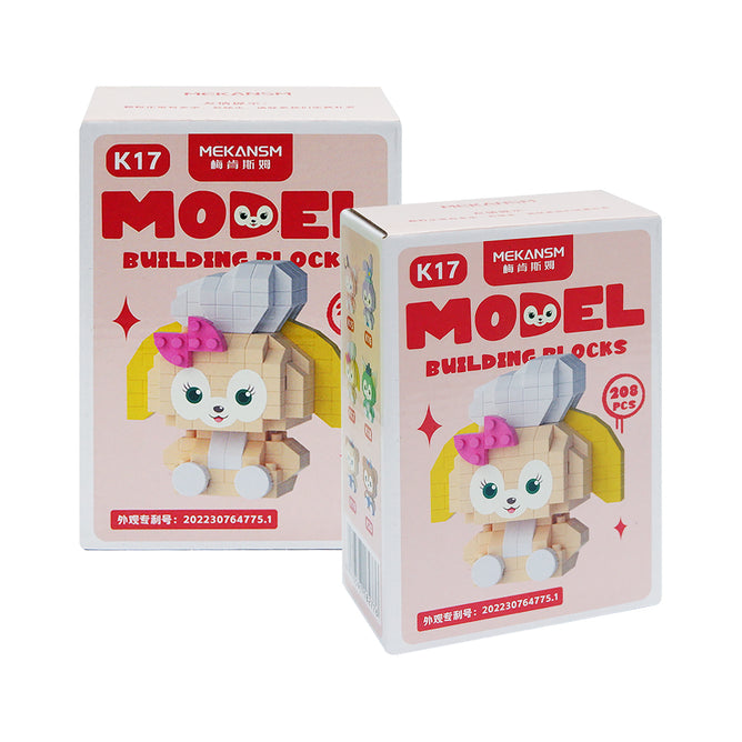 Mini Block DIY Cute Character Model Building Blocks Nano Building Blocks Bricks Toy For Kids 3D