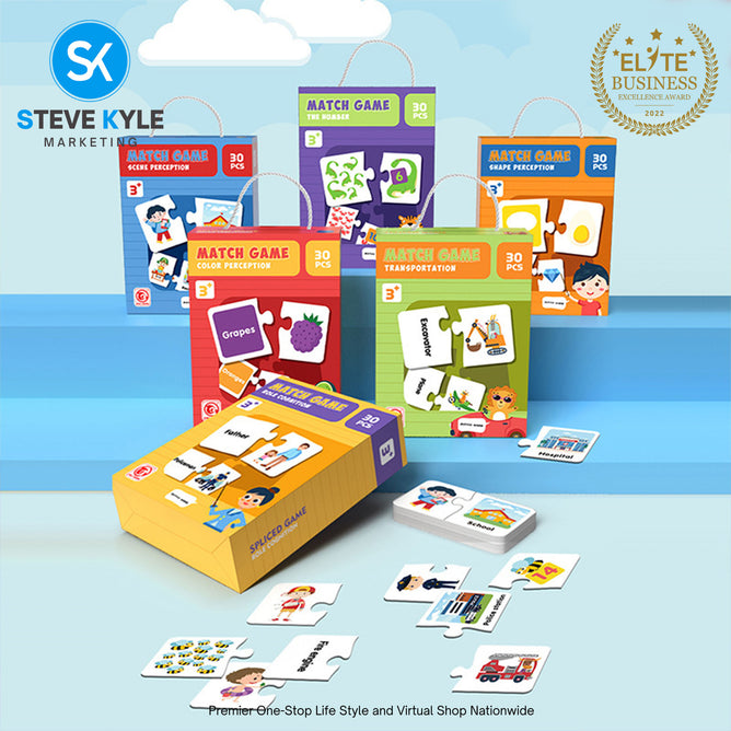 Match Game Puzzle Educational Game for Baby and Kids