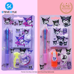 4in1 Cute Random Stationery School Supplies Set for Kids (1-SET ONLY)
