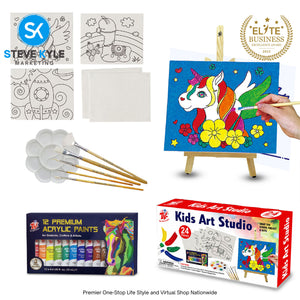 Kids Art Studio Set Best Gift Art and Craft for Kids Great for School Project & Gifts