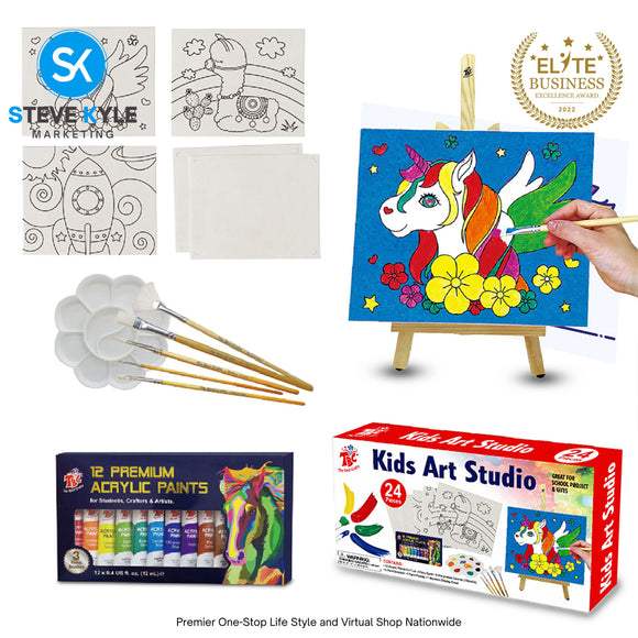 Kids Art Studio Set Best Gift Art and Craft for Kids Great for School Project & Gifts