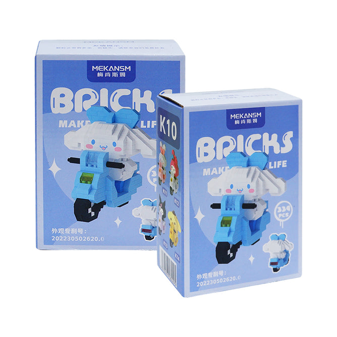 Kawaii Anime Micro Building Blocks Set 3D Mini Cute Anime Figures Collection Gifts Bricks Set for Kids