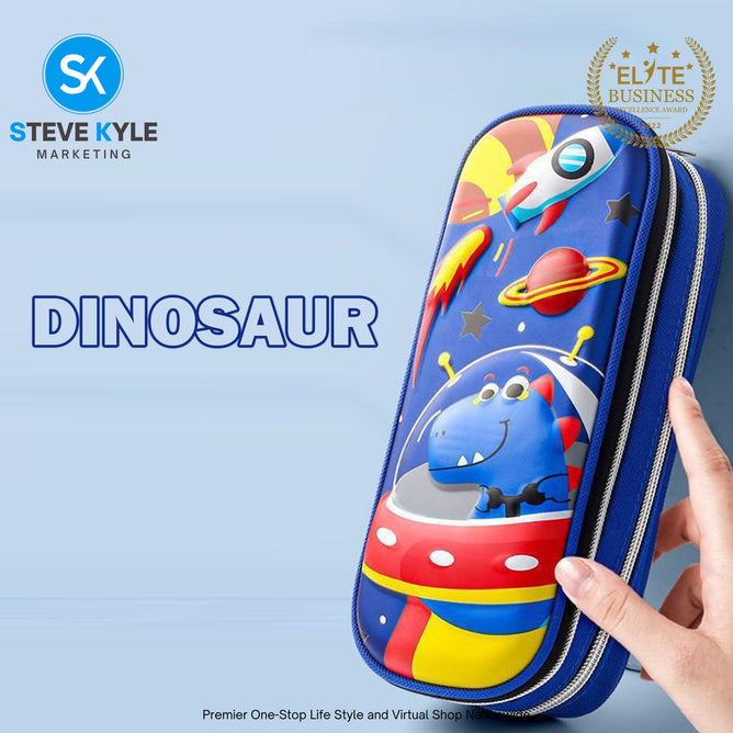 3D Hardtop EVA Pencil Case Cartoon Character Pen Bag for Stationery Gift Pouch School Supplies