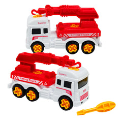 Trucks Toy Vehicles Friction Cars Toys for Toddlers Boys DIY Assembly Toy Best Gift Toy