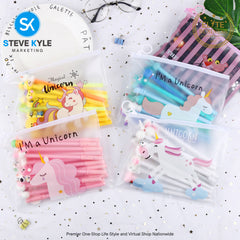20PCS Cartoon Ballpen Set Cute Pens Sign Pen Flexstick Ballpen 0.5  Set