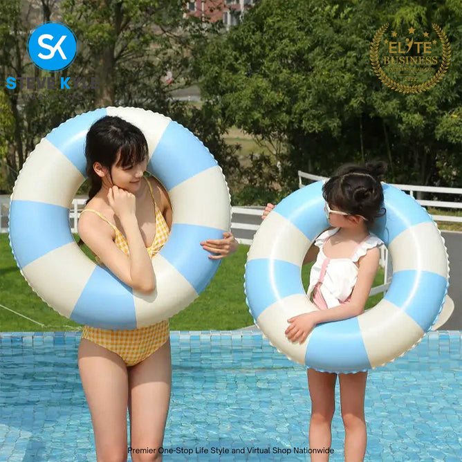 Summer Inflatable Colorful Swimming Ring for Youth/Adult and Kids