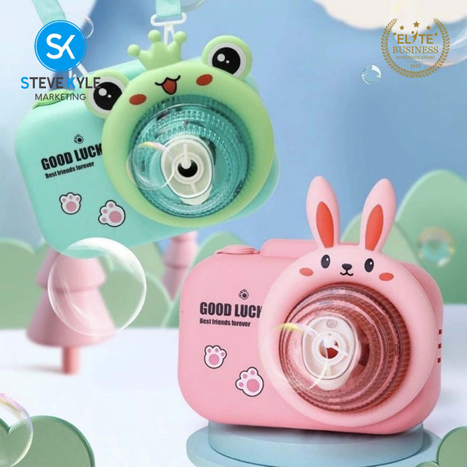 High Quality Camera Bubble Toy Machine Best Gift for Kids