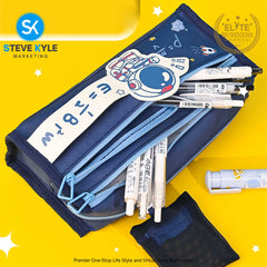 4 Layers Large Capacity Pencil Case Stationery Box For Girl Pencil Storage Bag Cute Girl Elementary School Students Pencil Case