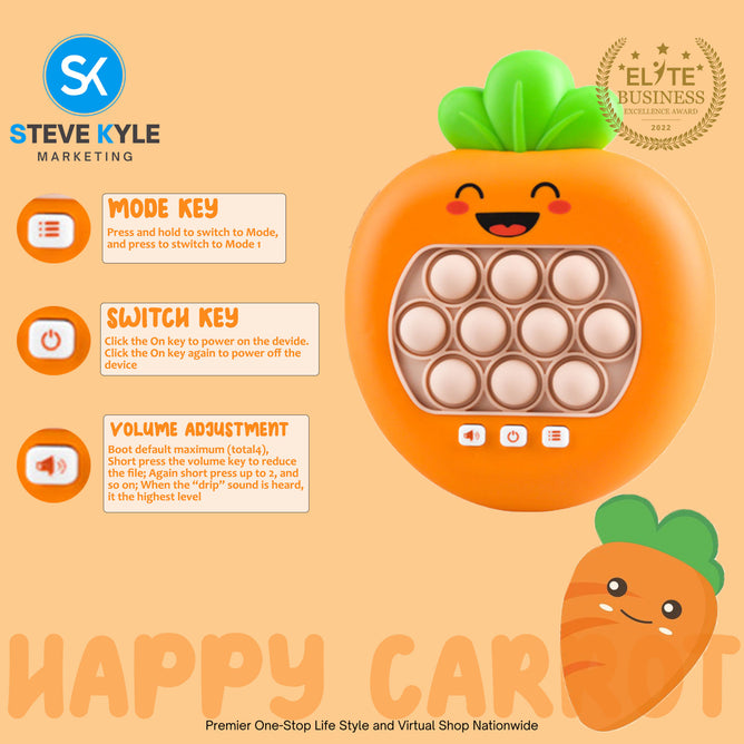 Electric Quick Push Game Machine Finger Movement Brain Game Children Toys Best Gift