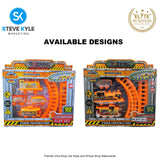 Plastic Electric Train Set for Kids with Track Set Battery Operated Electric Train Toys for Kids