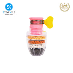 Steve Kyle 6-Layer Water Filter Tap Purifier Medical Stone Coconut Charcoal Nozzle For Home Kitchen Bathroom Faucet