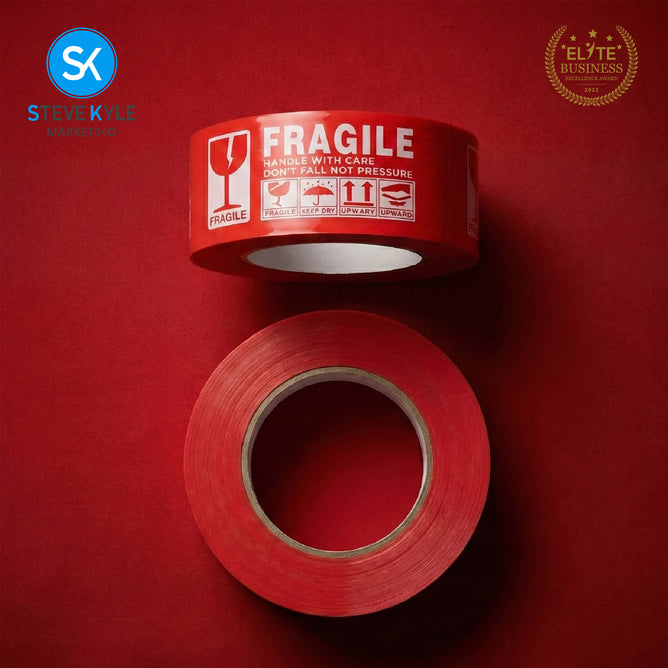 Fragile Adhesive Packaging Tape High Efficiency And Quality