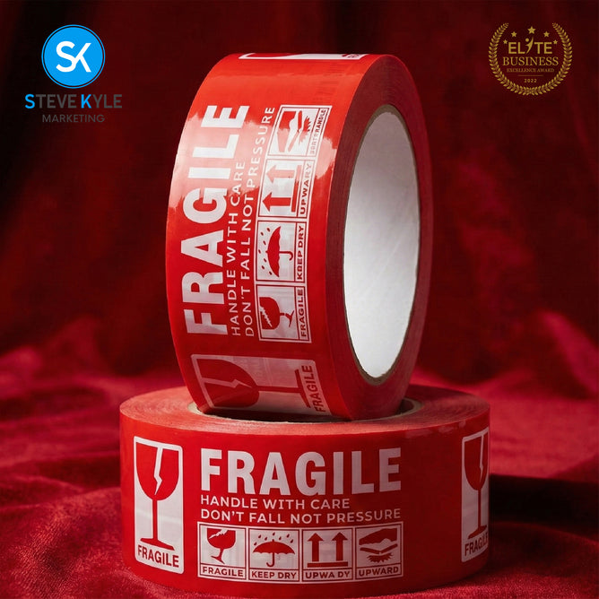 Fragile Adhesive Packaging Tape High Efficiency And Quality