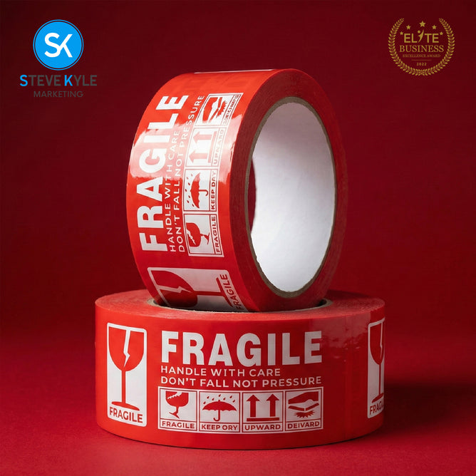 Fragile Adhesive Packaging Tape High Efficiency And Quality