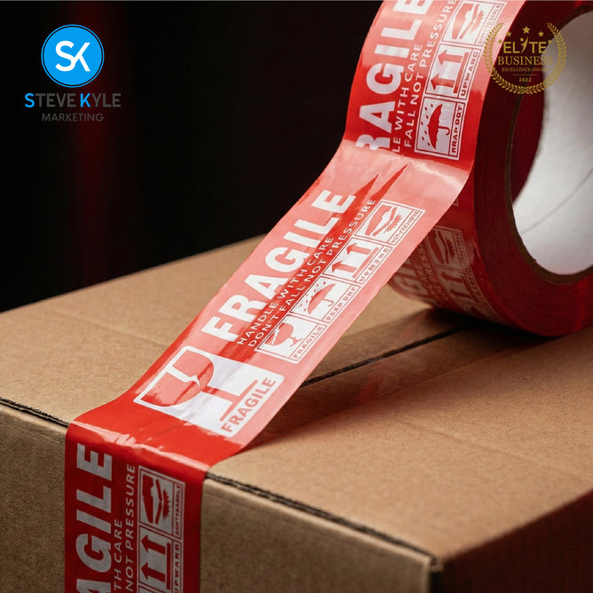 Fragile Adhesive Packaging Tape High Efficiency And Quality