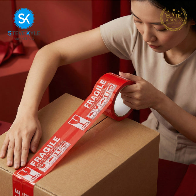 Fragile Adhesive Packaging Tape High Efficiency And Quality