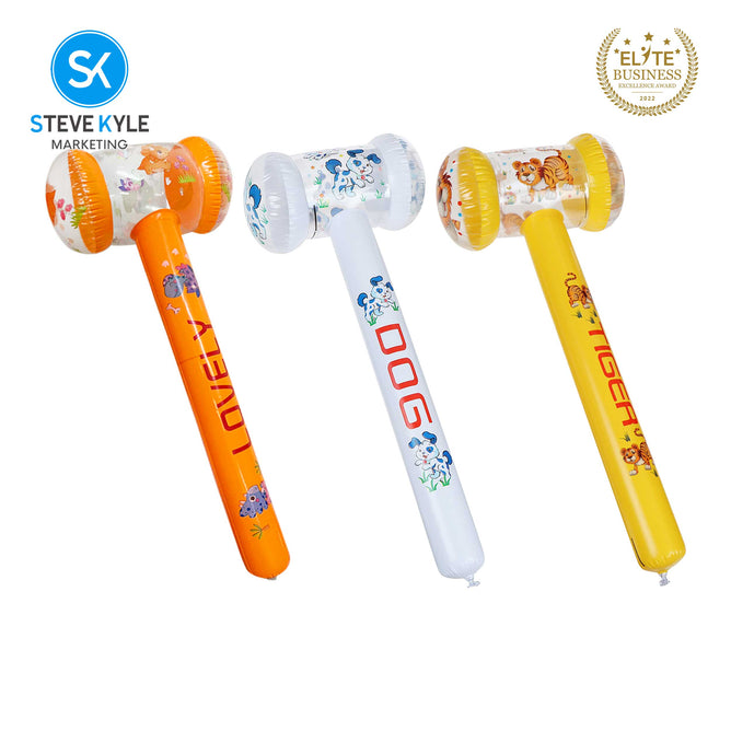 Steve Kyle Inflatable Animal Design Giant Hammer Indoor Outdoor Stress Relief Toys