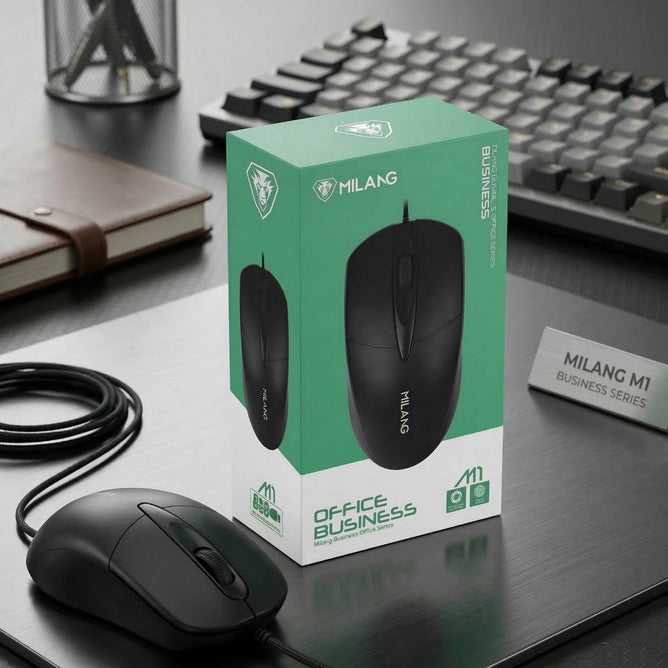 Milang M1 Optical Sensor Wired Mouse