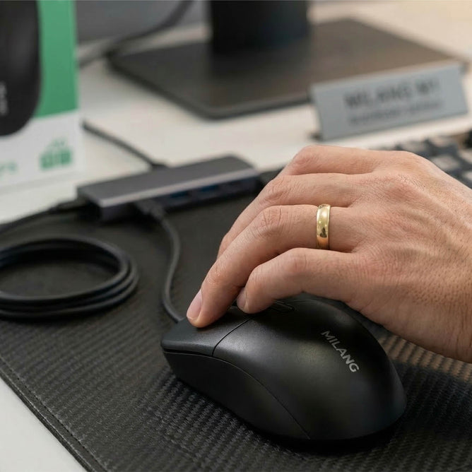 Milang M1 Optical Sensor Wired Mouse