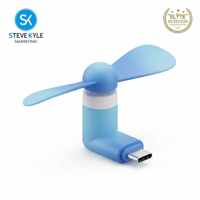 Steve Kyle Mini Portable Short USB iOS Fan Flexible Bendable Fan