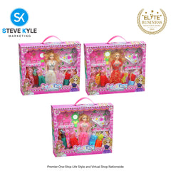 Random Fashion Dolls with Clothes and Accessories Best Gift for Kids