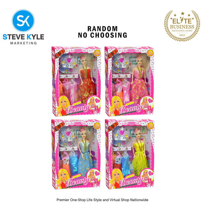 Fashion Random Barbie Doll Set for Kids Best Gift for All Occasions