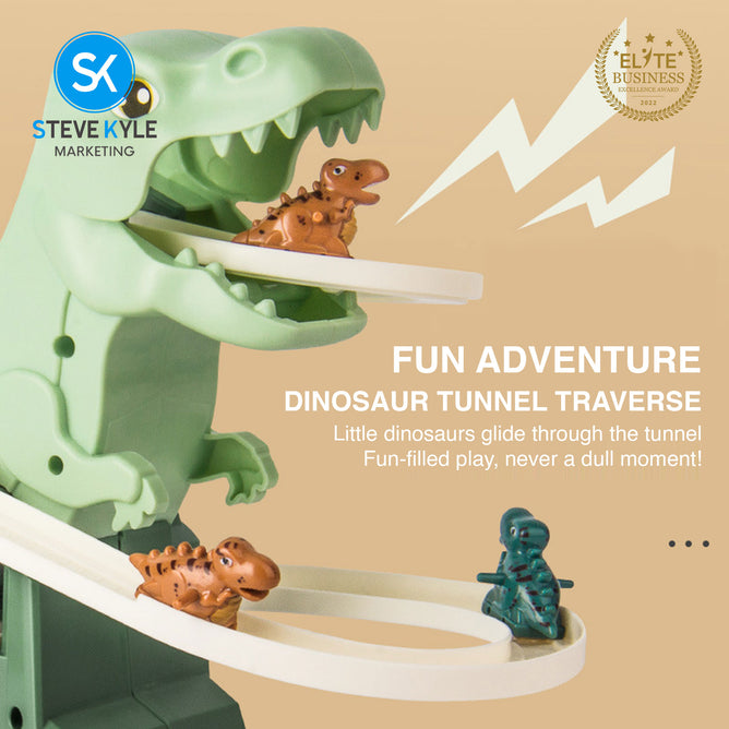 Steve Kyle Kids Animal Assembly Electric Track Car Educational Fun Toy