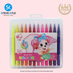 Water Color Set Pen Portable Boxed Multi-color for Children Students Art Supplies