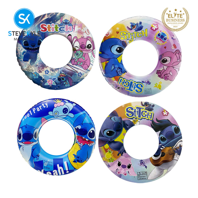 Steve Kyle Inflatable Swim Ring Multi-Character Design For Outdoor Water Fun