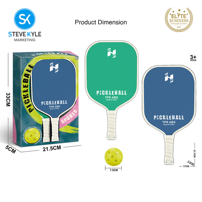 Steve Kyle Pickleball Paddle and Ball Game Set for Outdoor Sports Training Toy