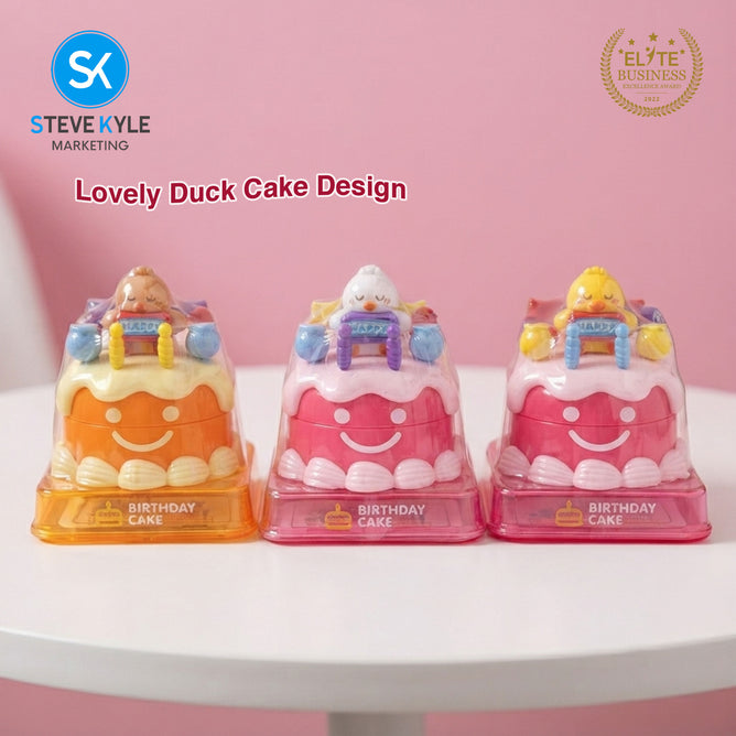 Steve Kyle Colorful Funny Bouncing Cake Toy Interactive Role Play Toy for Kids