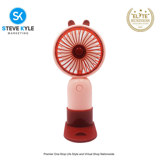 Rechargeable Mini Handheld Fan Perfect for Adults and Kids
