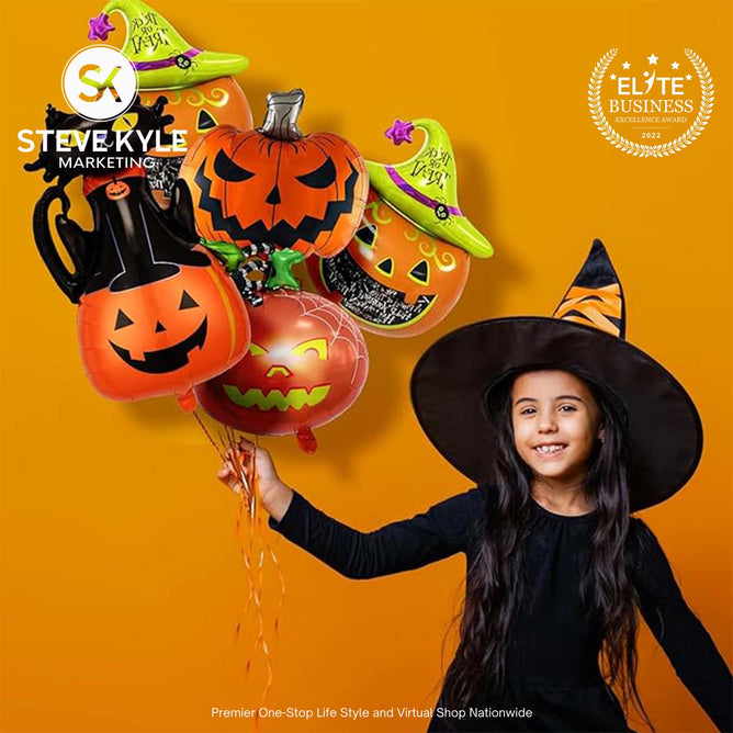 Ballloons Foils for Halloween Birthday Decorations Different Theme for Kids