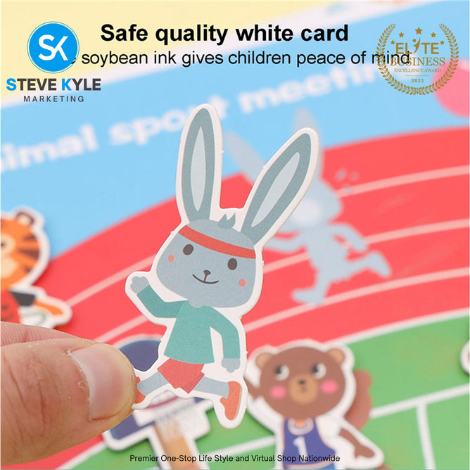 Activity Binder Quiet Book Preschool Montessori Toys for kids Autism Sensory Educational Busy Book