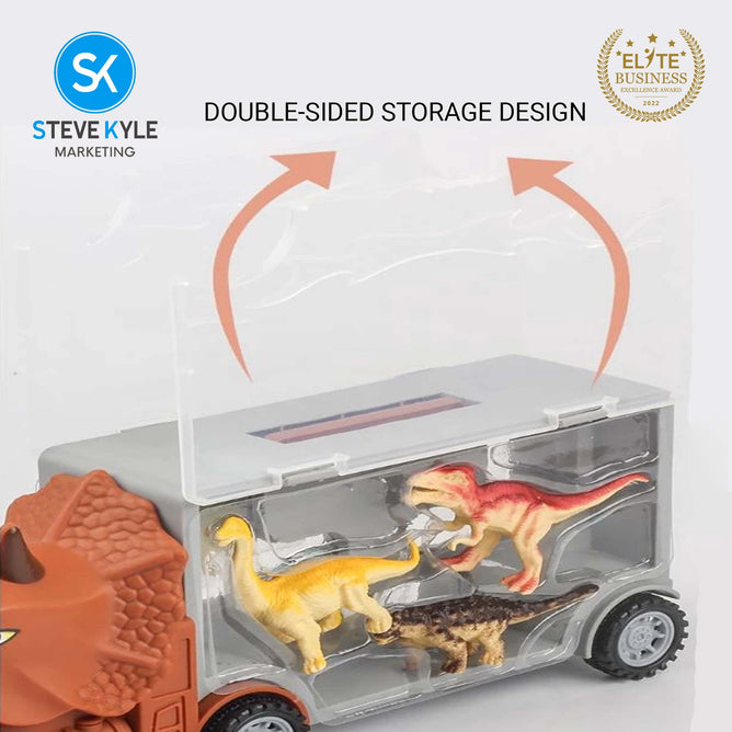 Dinosaur Toy Truck with 6pcs Dinosaurs Set High Quality Best Gift for Kids