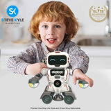 Electric Dancing Robot Multifunctional With Light Music Smart 360-Degree Rotating Children's Toy Doll
