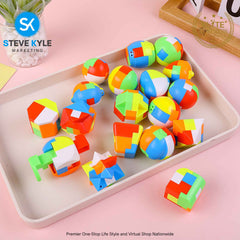 Brain Teaser Puzzles for Kids Teens and Adults Mind Game Puzzle Set Family Games Toys