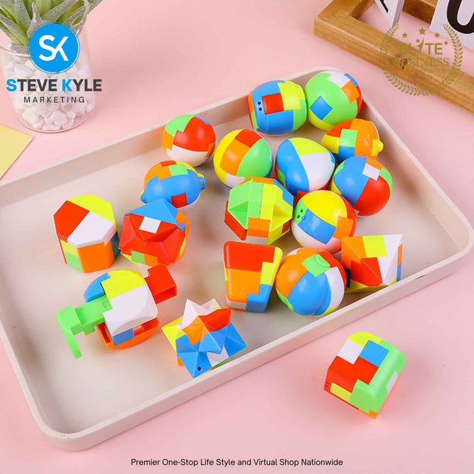 Brain Teaser Puzzles for Kids Teens and Adults Mind Game Puzzle Set Family Games Toys