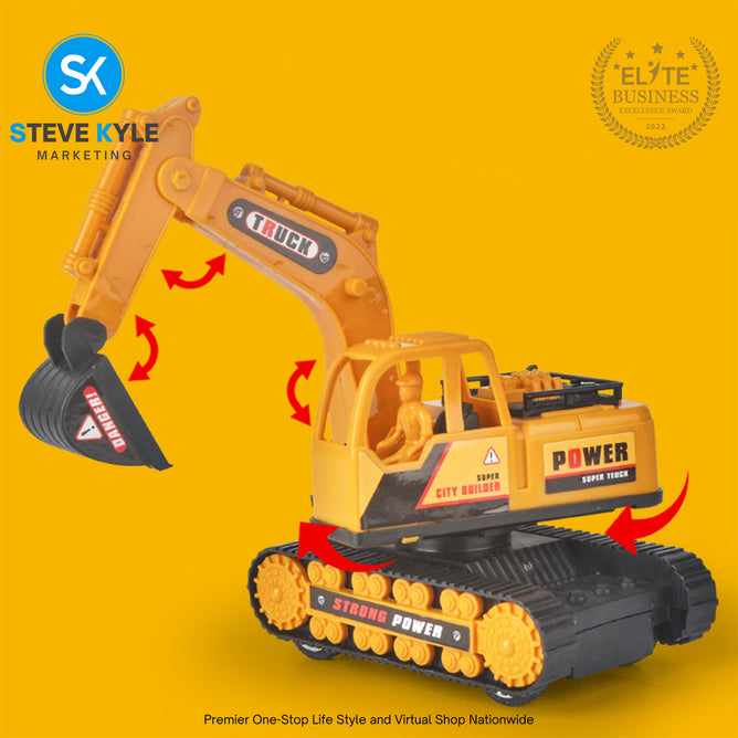 Construction Vehicles Toys Toddler Remote Control Truck Toys For Kids Boys Best Gifts