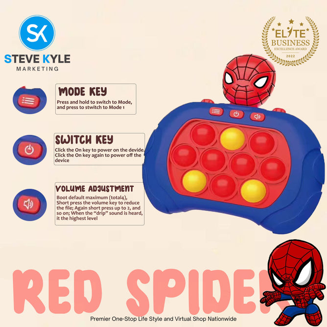 Electric Quick Push Game Machine Finger Movement Brain Game Children Toys Best Gift