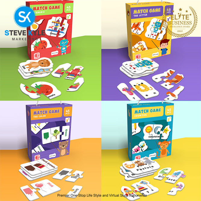 Match Game Puzzle Educational Game for Baby and Kids