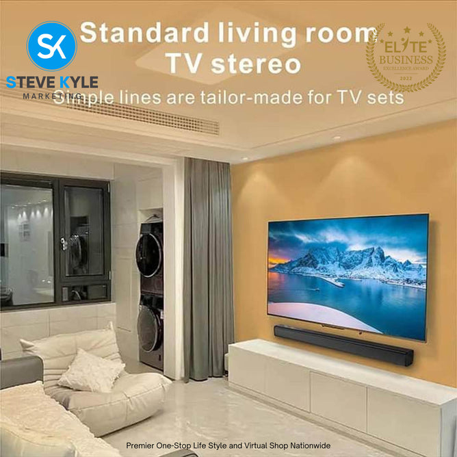 Marshelly BT TV Echo wall Speaker Soundbar Bluetooth Wireless Connection