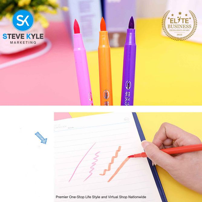 Water Color Set Pen Portable Boxed Multi-color for Children Students Art Supplies
