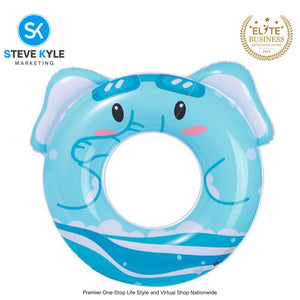 Inflatable Summer Swim Ring Creative Design Floater for Kids
