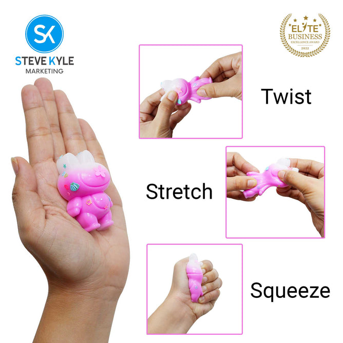 (1PC) Random Colorful Cartoon Character Squeeze Decompression Toy