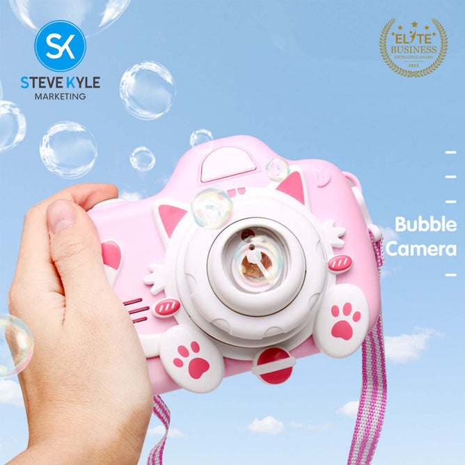 High Quality Camera Bubble Toy Machine Best Gift for Kids
