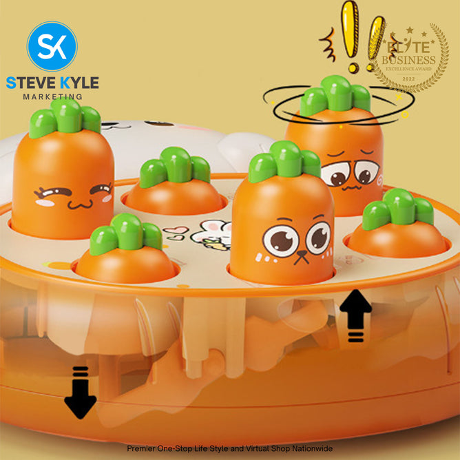 Interactive Plastic Toy Animal Knocking Game Hammering Game Baby Whack-a-mole Toy