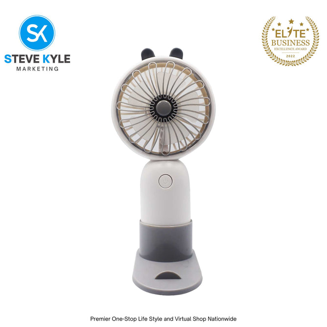 Rechargeable Mini Handheld Fan Perfect for Adults and Kids